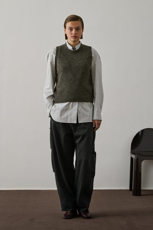 Pull Namaste - Gris Chiné - Femme