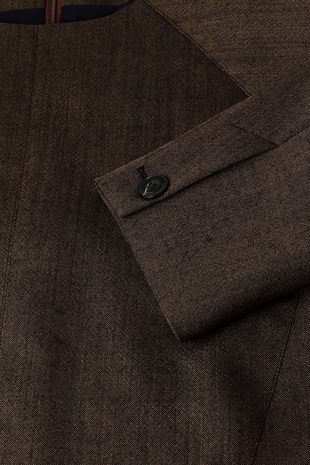 Blouse Giovana - Marron Chiné - Laine - Femme