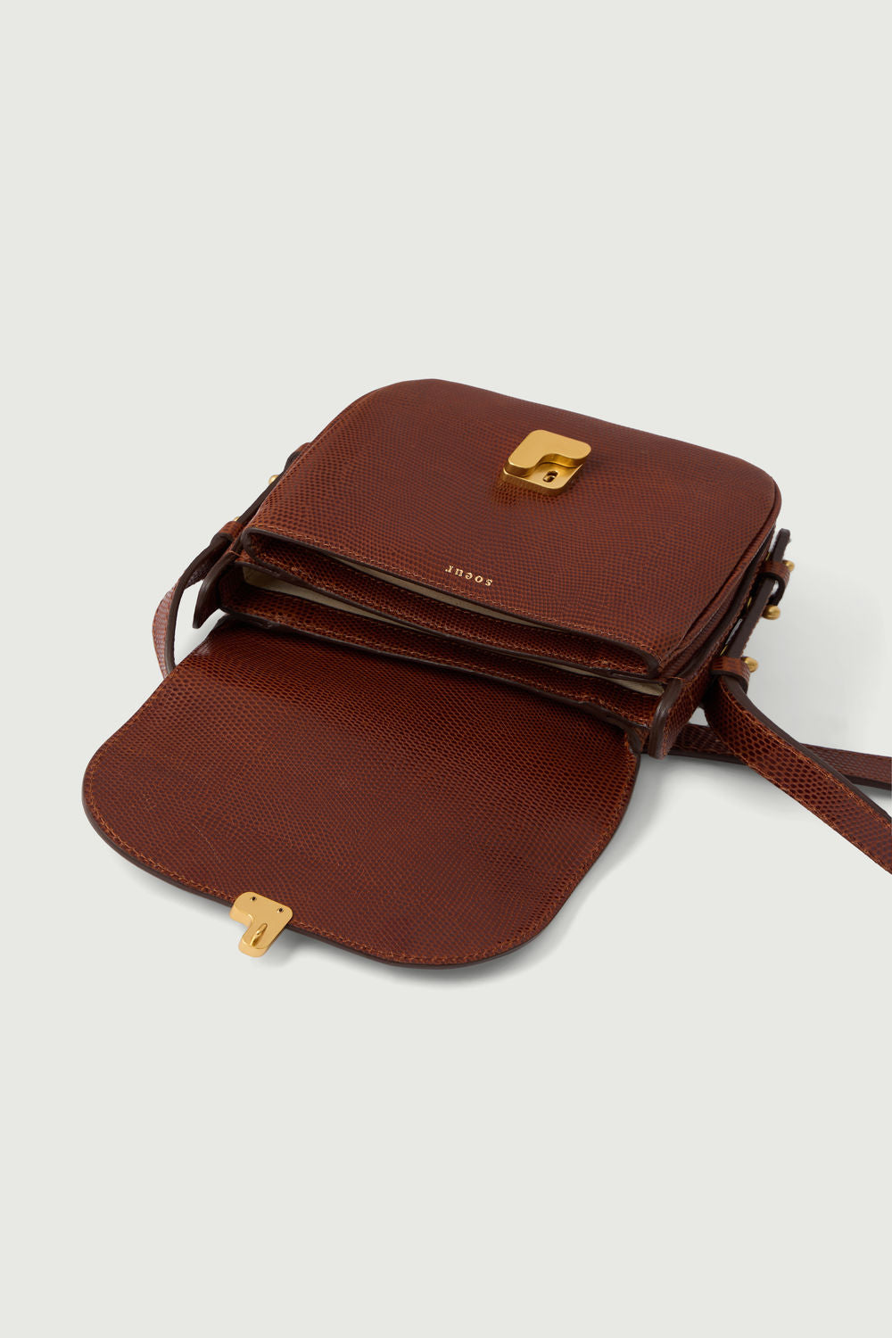 Sac Bellissima Mini - Cognac - Cuir - Femme vue 4