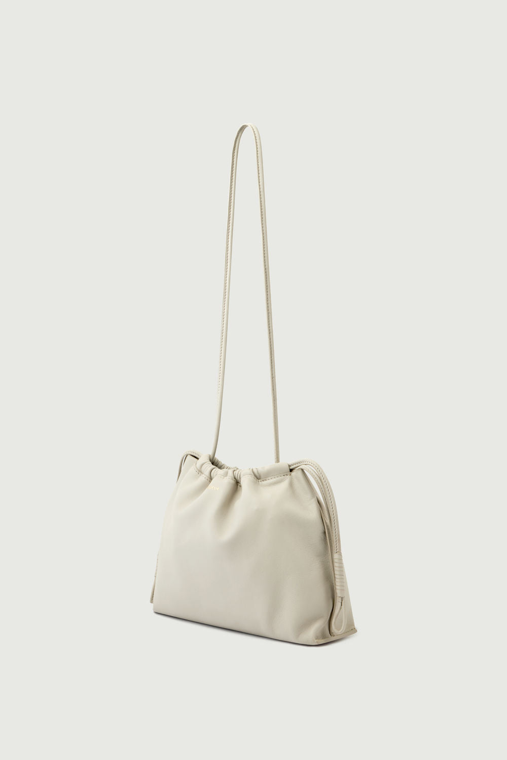 Sac Suzette - Gris Clair - Cuir - Femme